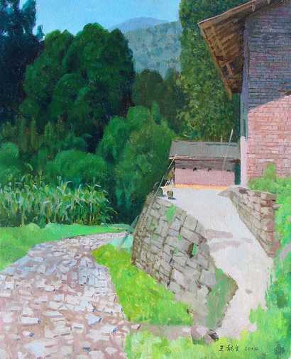 王龙生 2004年作 川西小景